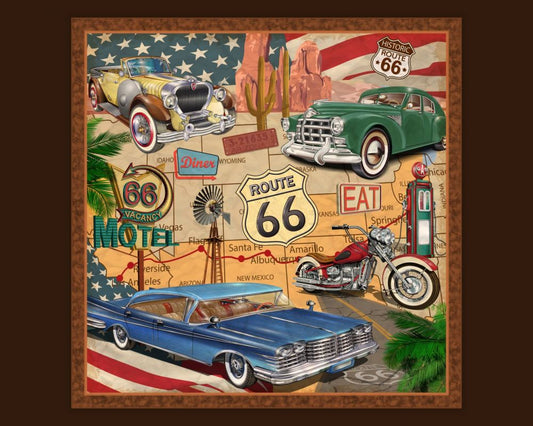 Route 66 Cars - Panel (122)