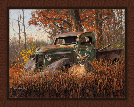 A Buck and a Truck Digital Printed Panel (116)