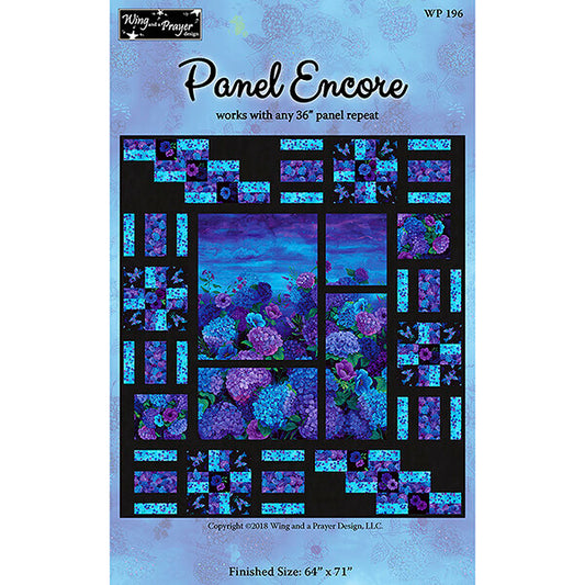 Panel Encore Pattern by Wing and a Prayer Design, LLC