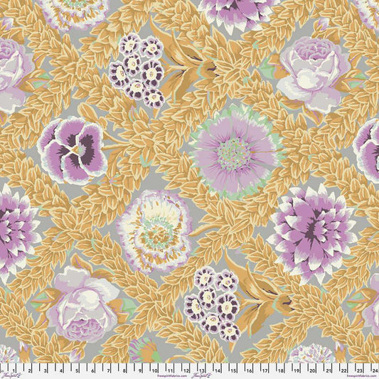 Kaffe Fassett - Vintage Flower Lattice - Pastel - By Free Spirit