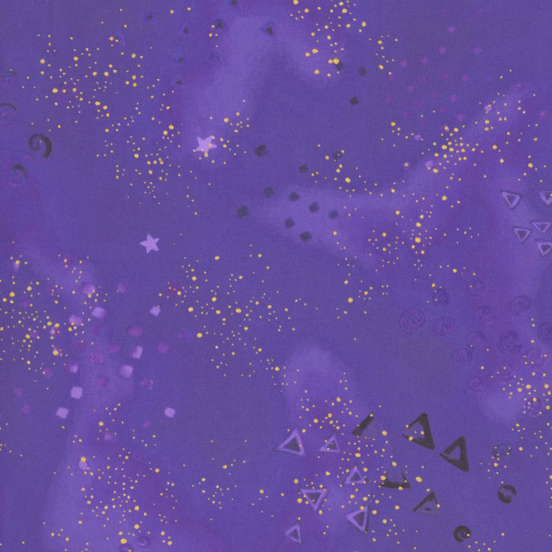 108" Laurel Burch Dark Purple Glitter Y4926 28 by Clothworks