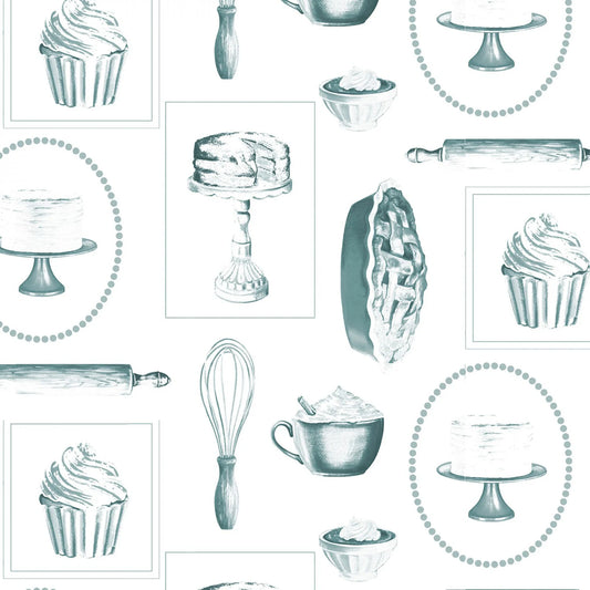 Pies and Cupcakes by Springs Creative Fabrics