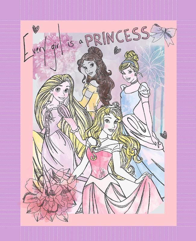 Every Girl  is A Princess Panel