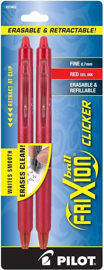 FriXion Retractable Pen - Red