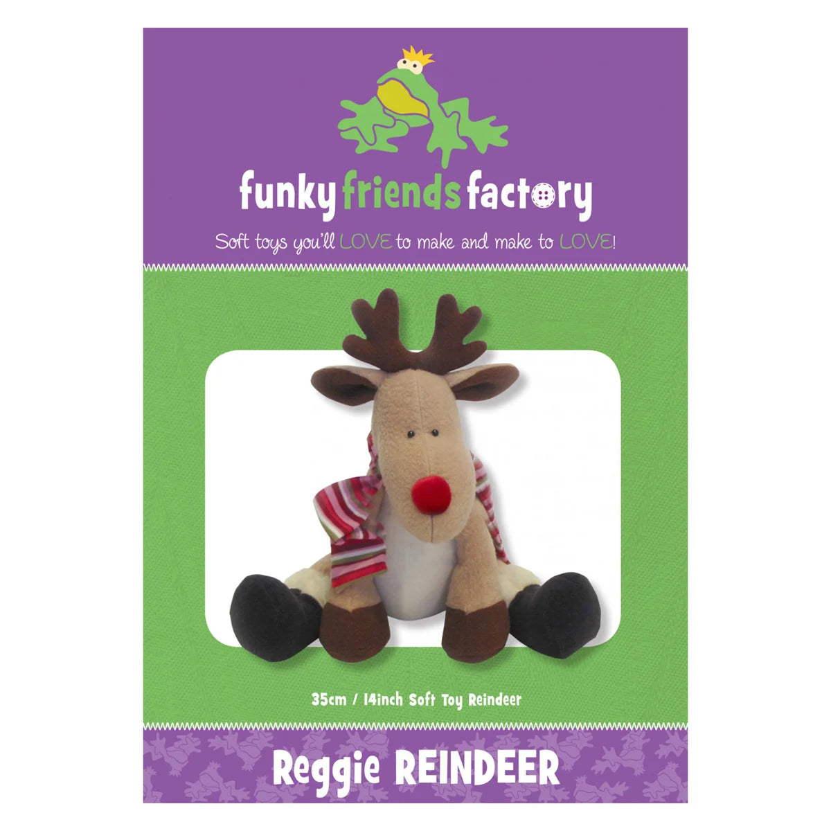 Funky Friends Factory - Reggie Reindeer