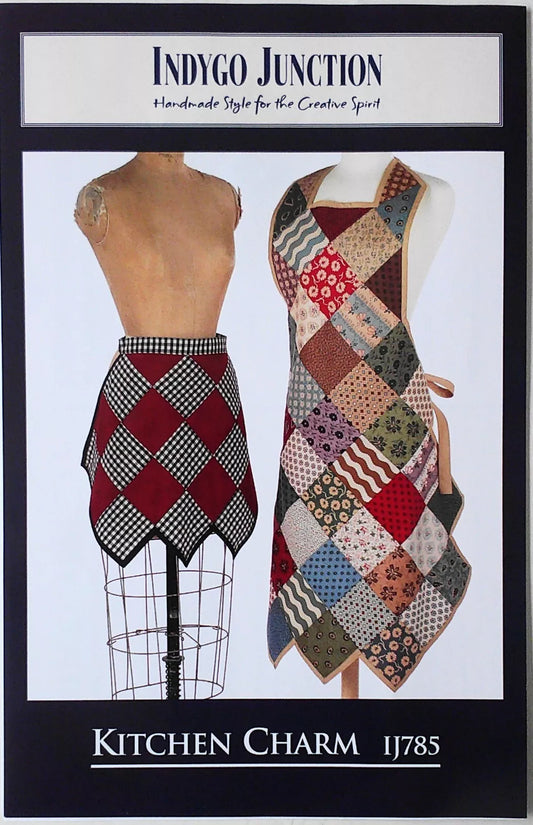 Kitchen Charm Apron Pattern IJ785 by Indygo Junction