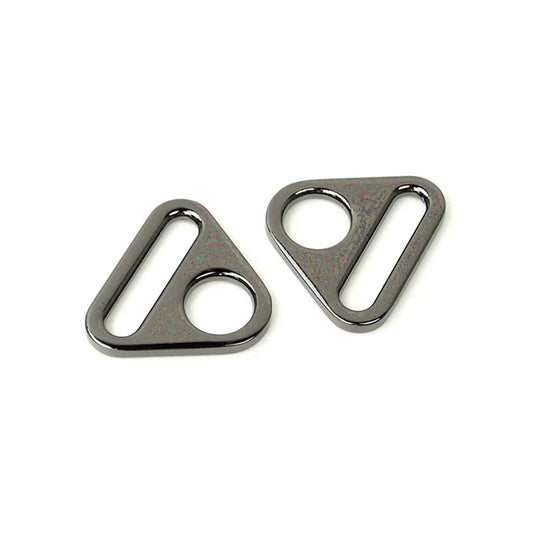 Sallie Tomato - Triangle Ring 1 Inch - Gunmetal