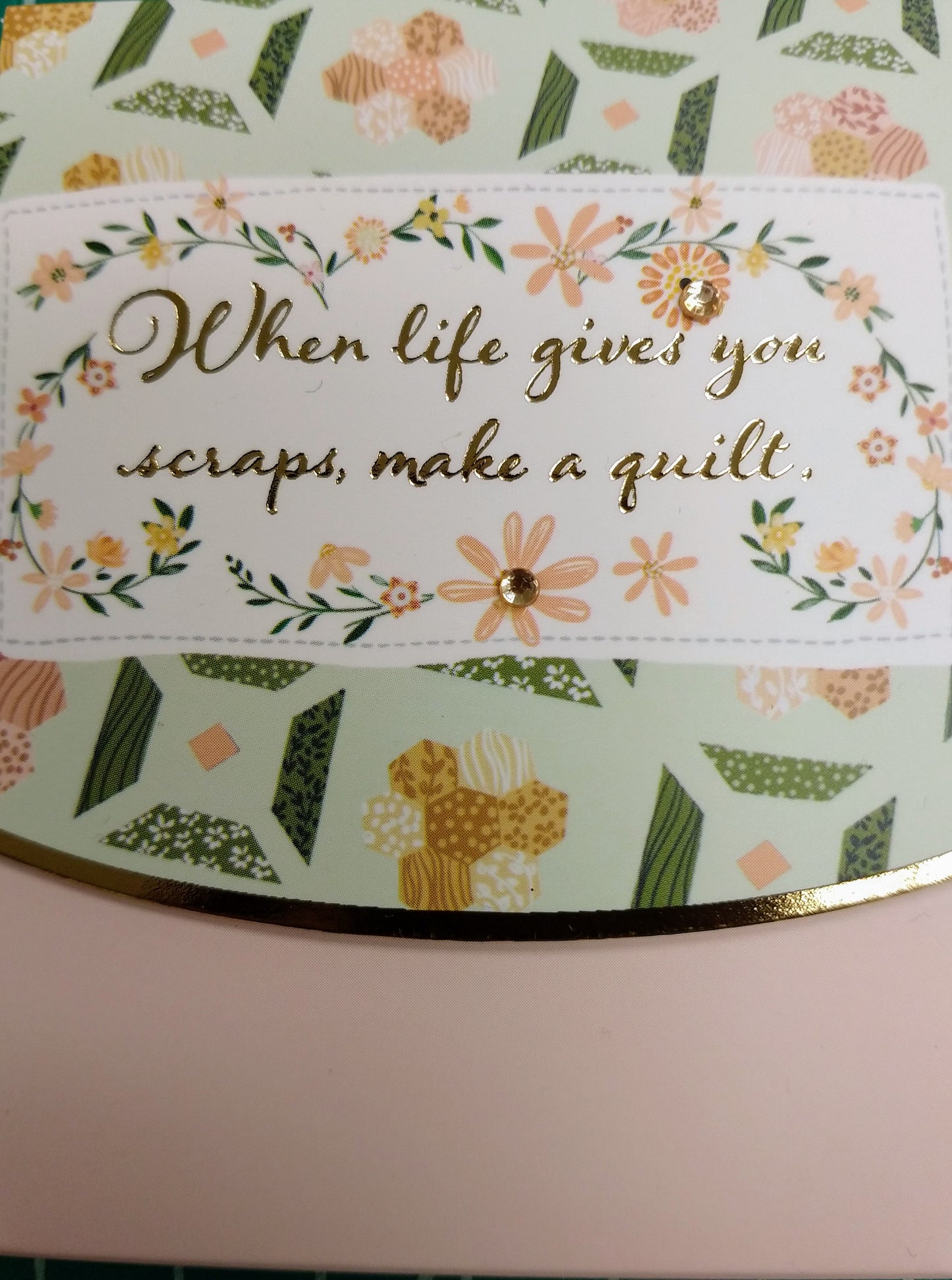 Notepad by MODA - When Life Gives You Scraps, Make a Quilt
