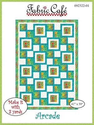 Fabric Cafe - Arcade 3 Yard Quilt Pattern