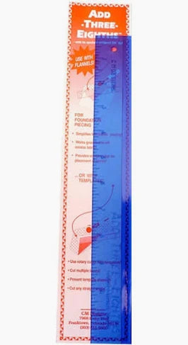 Add Three Eights - 12 Inch Ruler