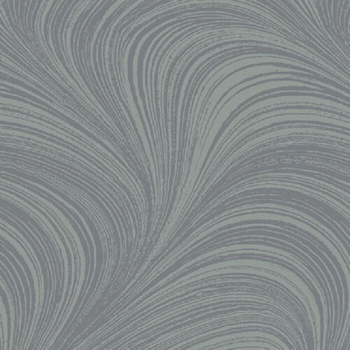 108" Wave Texture - Slate by Benartex