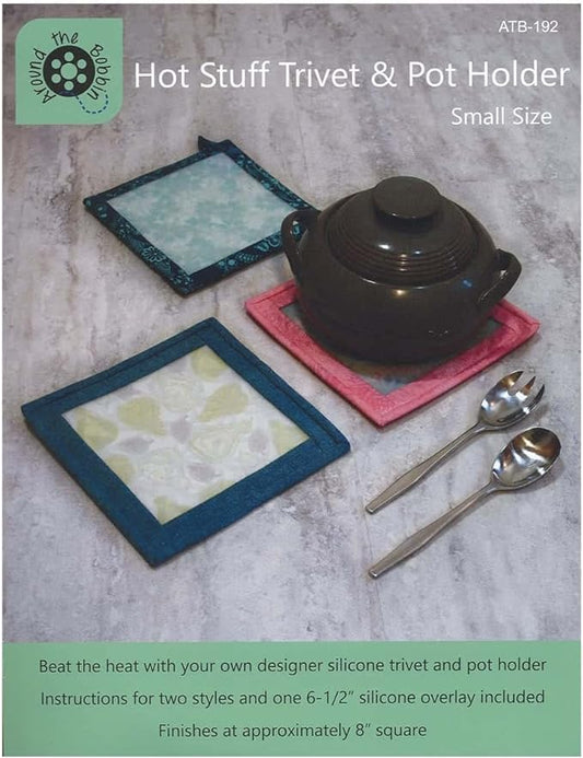 Around the Bobbin-Small Size - Silicone Hot Stuff Trivet & Pot Holder