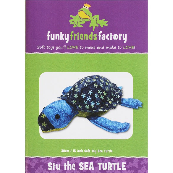 Funky Friends Factory - Stu the Sea Turtle – Paradise Quilting