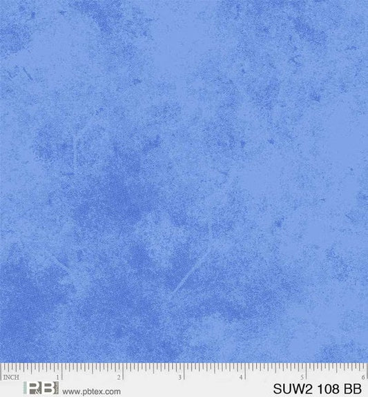 108"Suede 2 - Blue by P & B Textiles