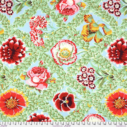 Kaffe Fassett - Vintage Flower Lattice - Summer - By Free Spirit