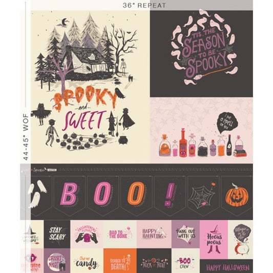Sweet'n Spookier Panel by Art Gallery Fabrics