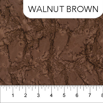 Banyan Shadows Walnut Brown by Banyan Batiks - Northcott