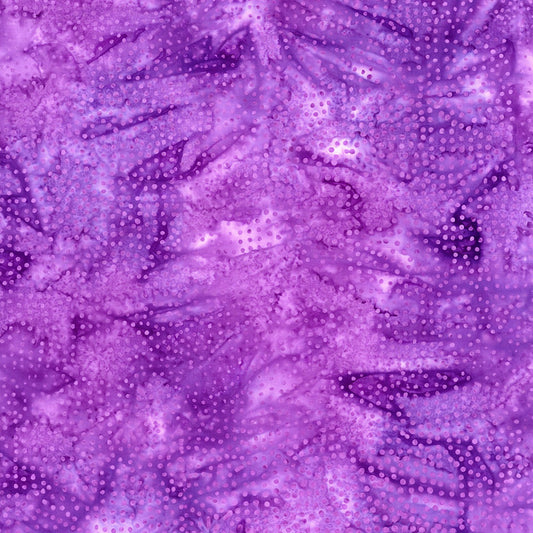 Tonga Brightside Lilac Water Color Dots Batik by Timeless Treasures