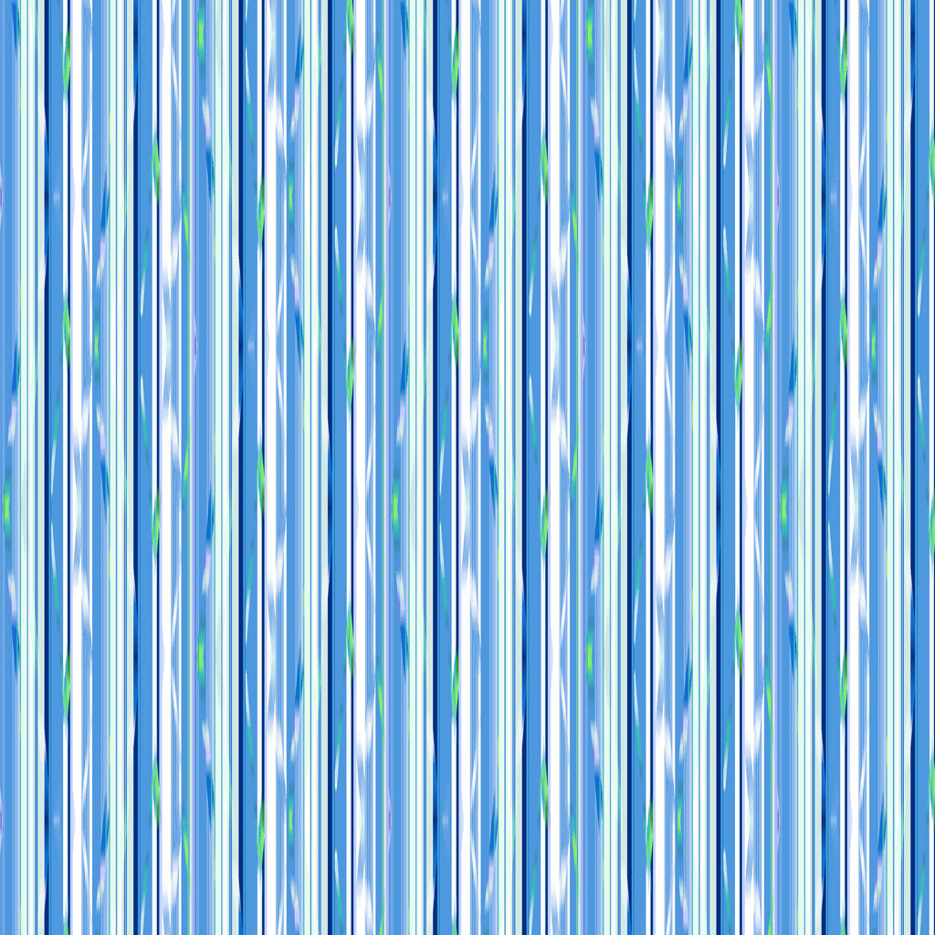 Dragonfly Days Skinny Stripes - 3758 29 Light Blue by Clothworks