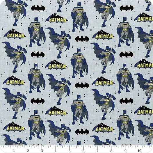 Batman 23421471 DC Comics - Grey by Camelot Fabrics