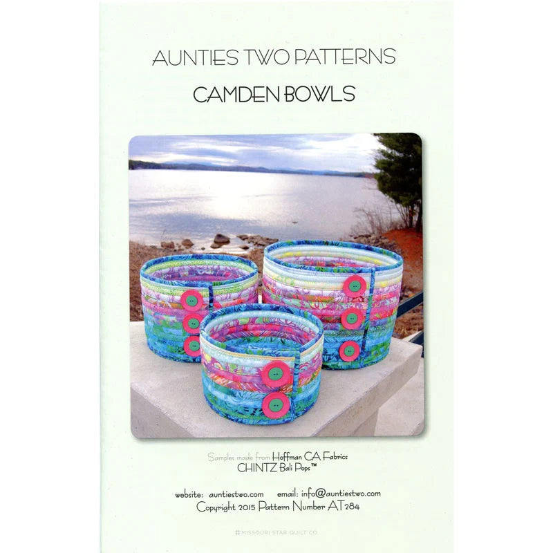Camden Bowls by Aunties Two Patterns