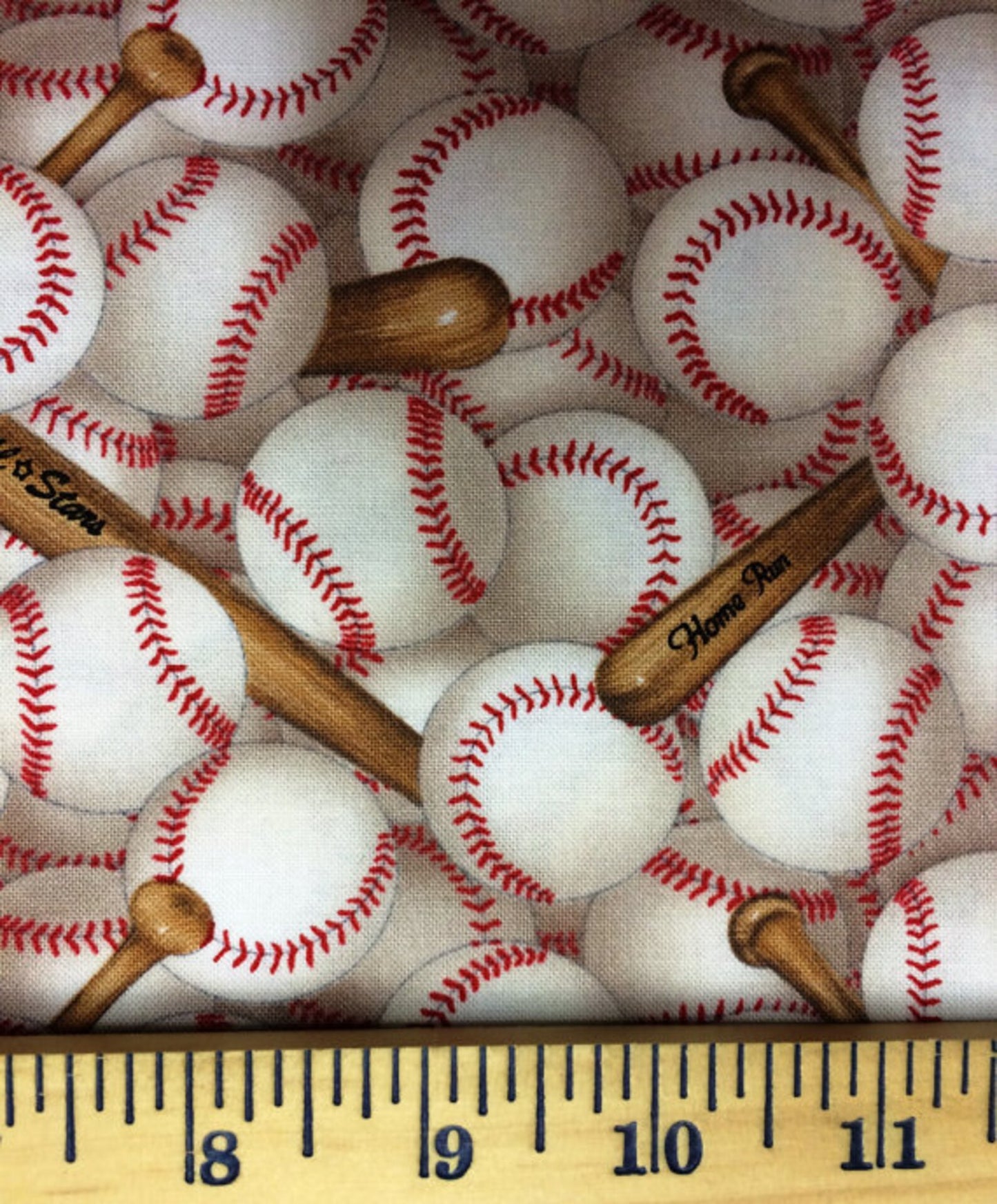 Baseball with Bats by Elizabeth's Studio