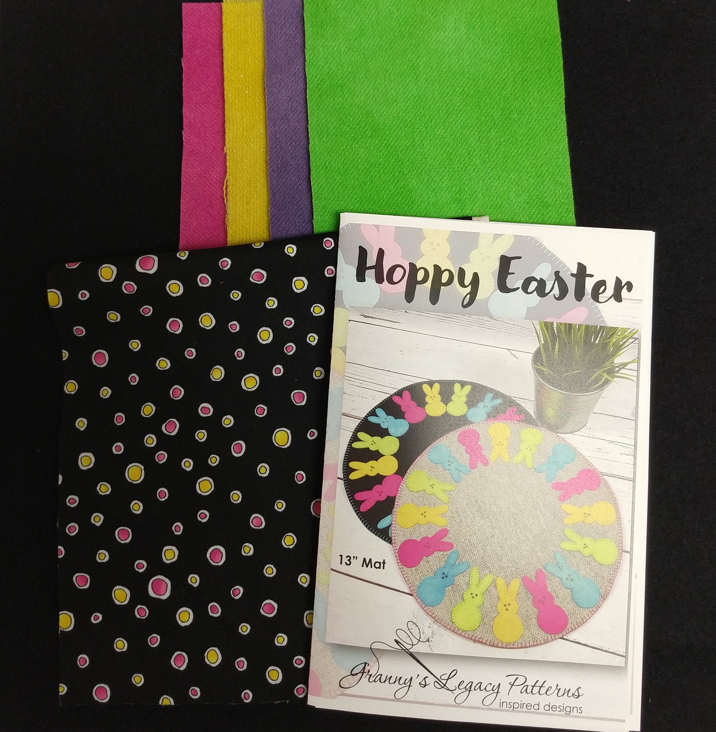 Hoppy Easter Wool Mat Kit