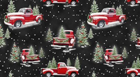 Tradition Continues II - Small Red Truck - Henry Glass