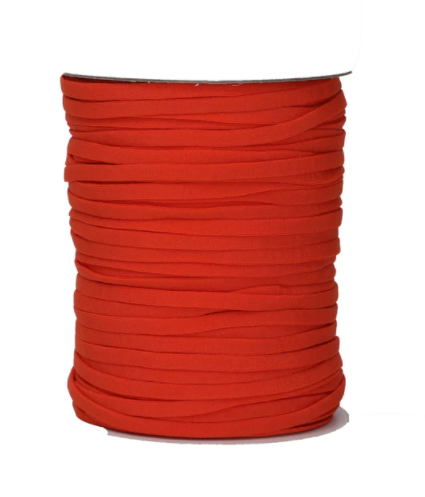 soft Red lycra 1/4"