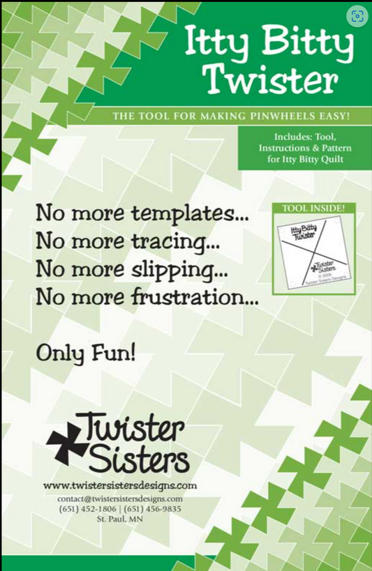 Twister - Itty Bitty- The Tool for Making Pinwheels Easy!