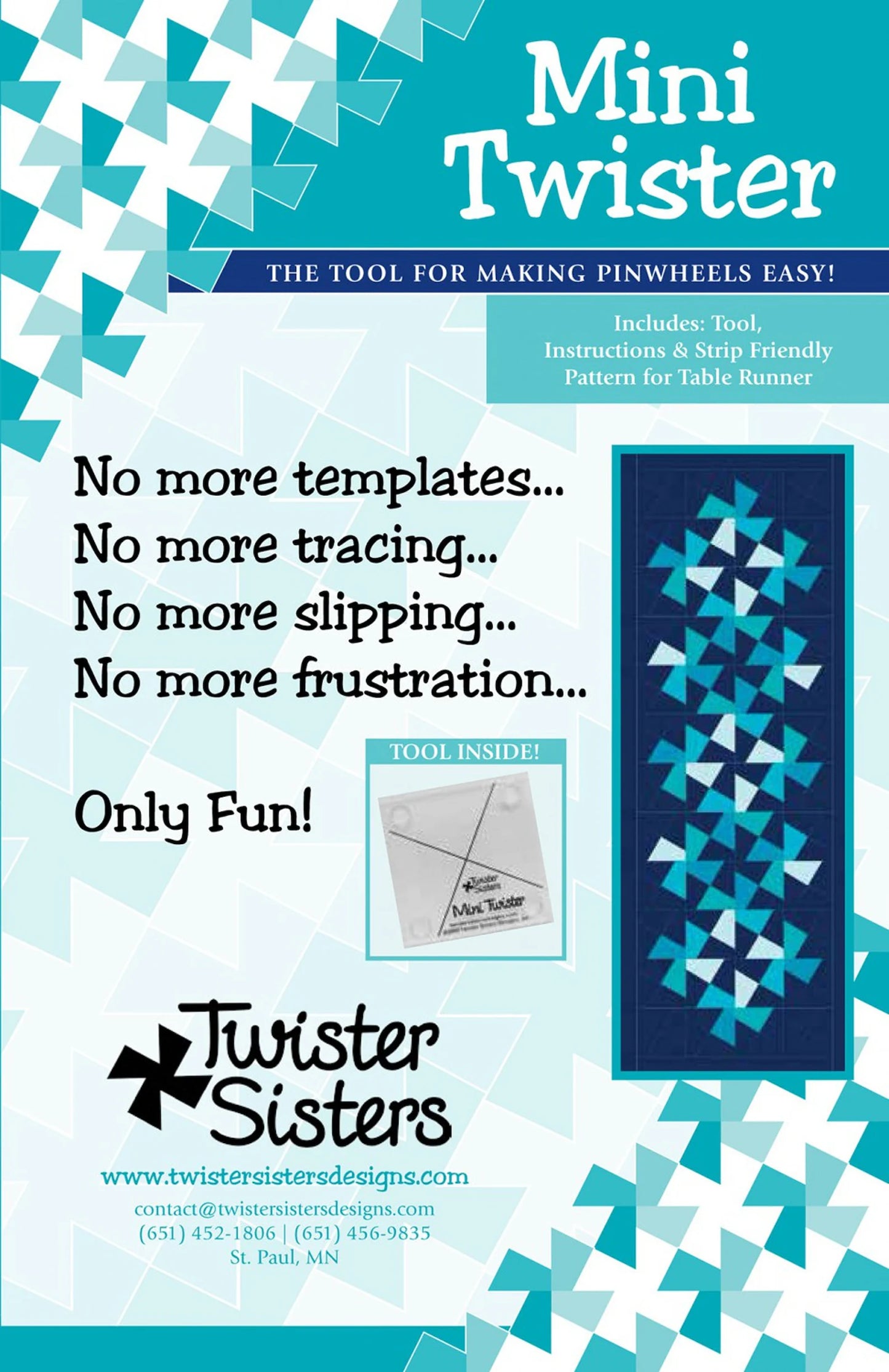 Mini Twister - The Tool for Making Pinwheels Easy!