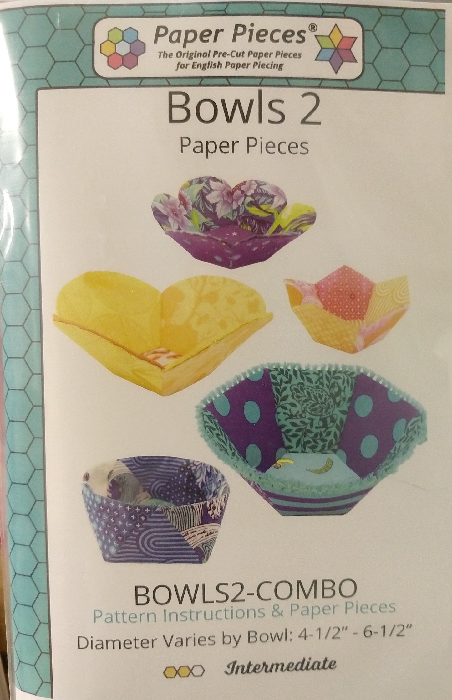 English Paper Piecing Bowl Pattern
