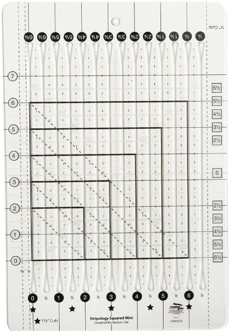 Creative Grids - Stripology Squared Mini Ruler