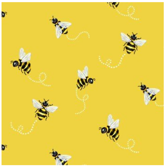 Bee Swirl - Hello Sunshine by Michael Miller Fabrics