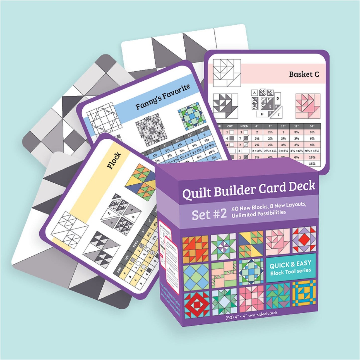 Quilt Builder Card Deck - Set #2