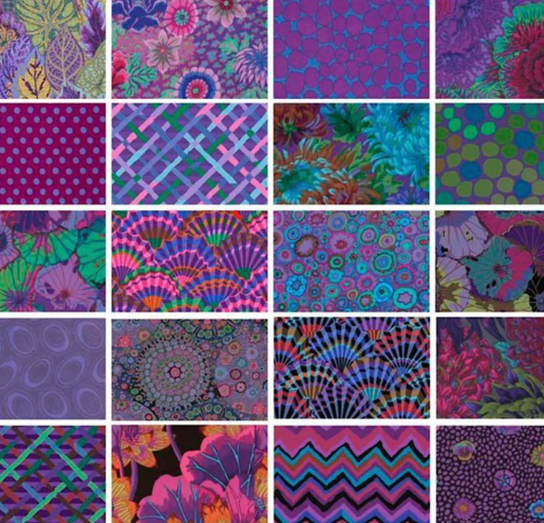 Emperor Collection of Fat Quarters by Kaffe Fassett