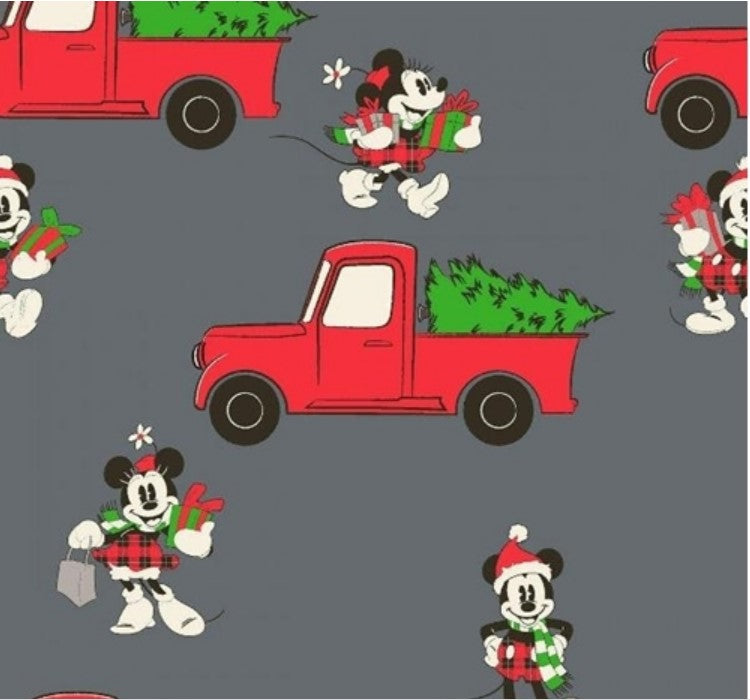 Mickey Mouse Red Truck