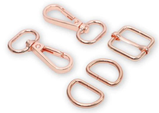 Sallie Tomato - Basic Hardware Kit - Rose Gold