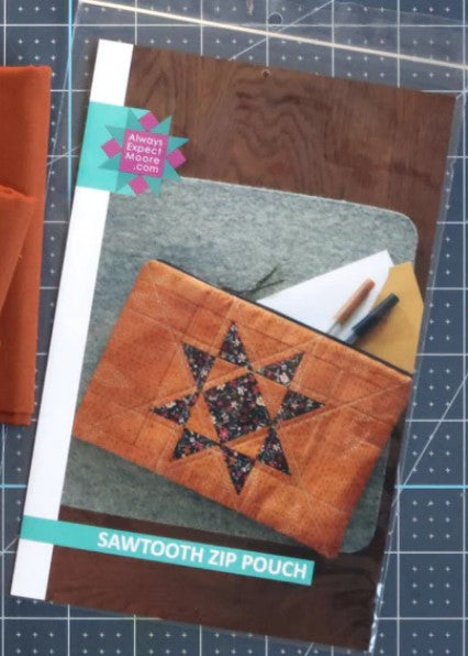 Sawtooth Zip Pouch