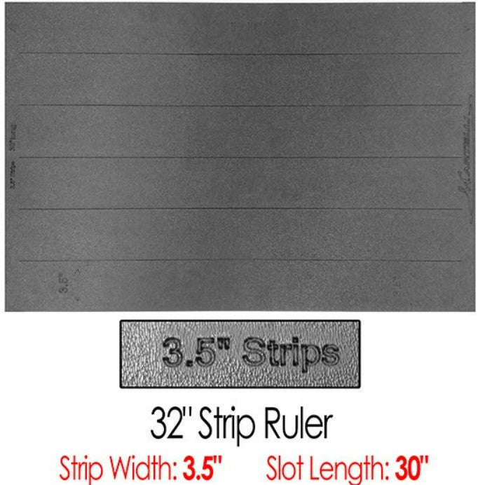 Martelli 3.5 Inch Strip Ruler